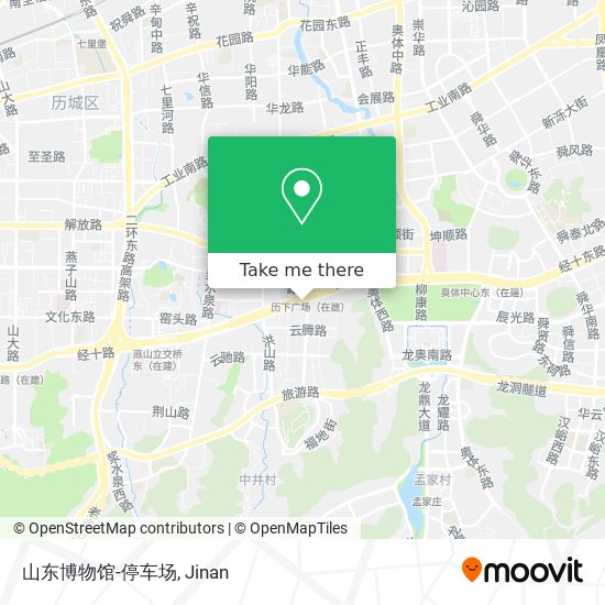 山东博物馆-停车场 map