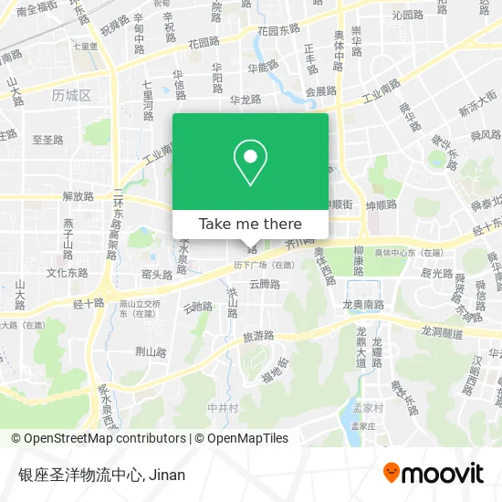 银座圣洋物流中心 map