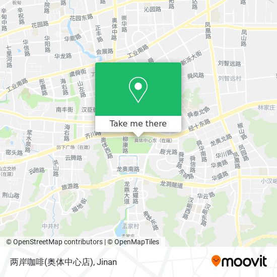 两岸咖啡(奥体中心店) map