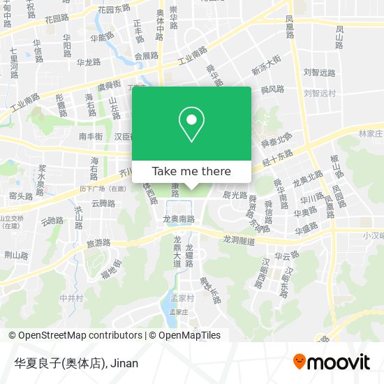 华夏良子(奥体店) map