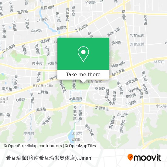 希瓦瑜伽(济南希瓦瑜伽奥体店) map