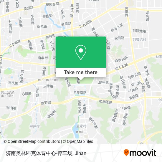 济南奥林匹克体育中心-停车场 map
