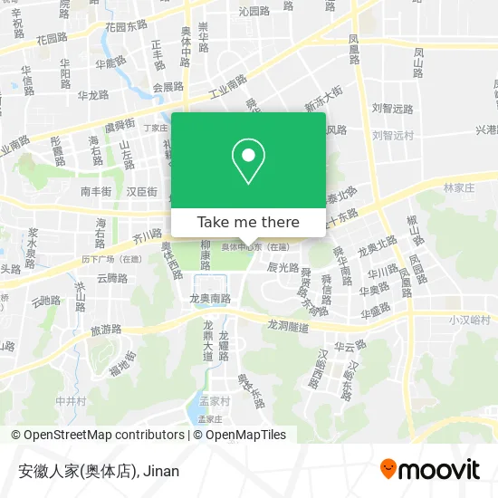 安徽人家(奥体店) map