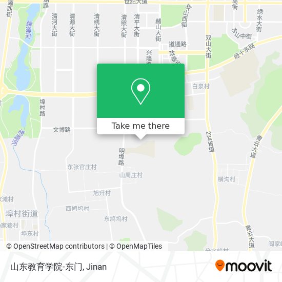 山东教育学院-东门 map