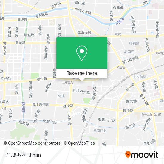 前城杰座 map