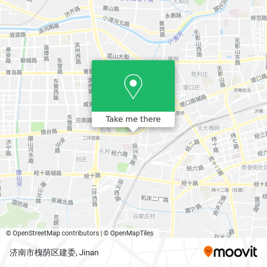 济南市槐荫区建委 map