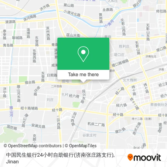 中国民生银行24小时自助银行(济南张庄路支行) map