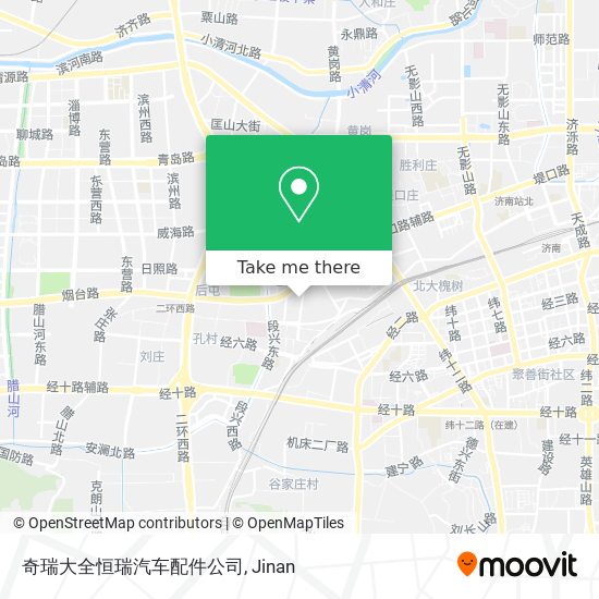 奇瑞大全恒瑞汽车配件公司 map