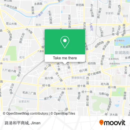 路港和平商城 map