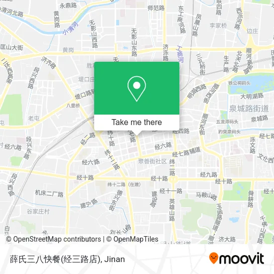 薛氏三八快餐(经三路店) map