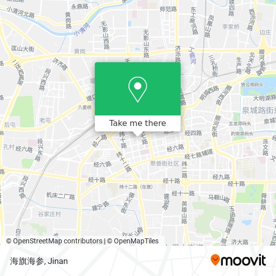 海旗海参 map