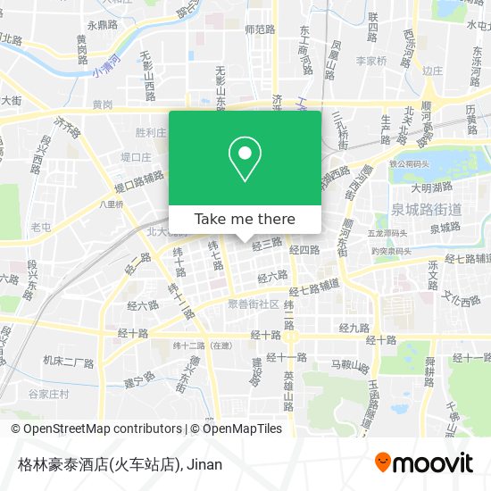 格林豪泰酒店(火车站店) map