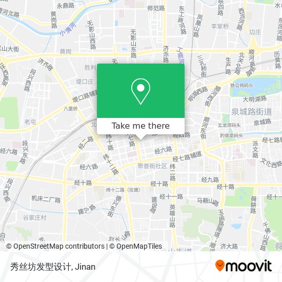 秀丝坊发型设计 map