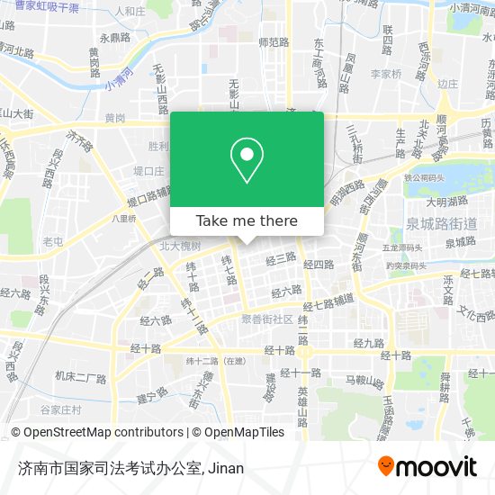 济南市国家司法考试办公室 map