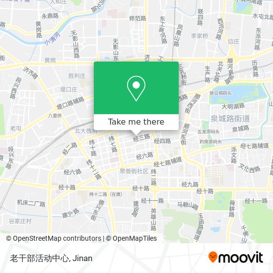 老干部活动中心 map
