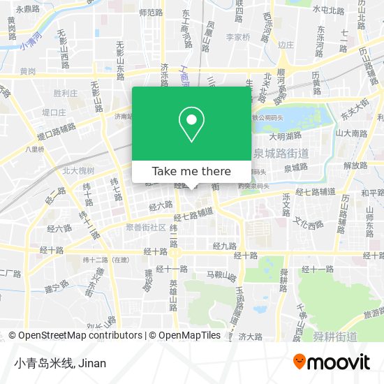 小青岛米线 map