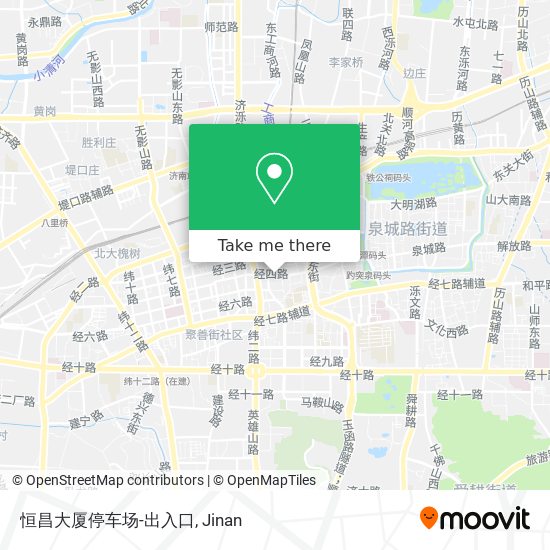 恒昌大厦停车场-出入口 map
