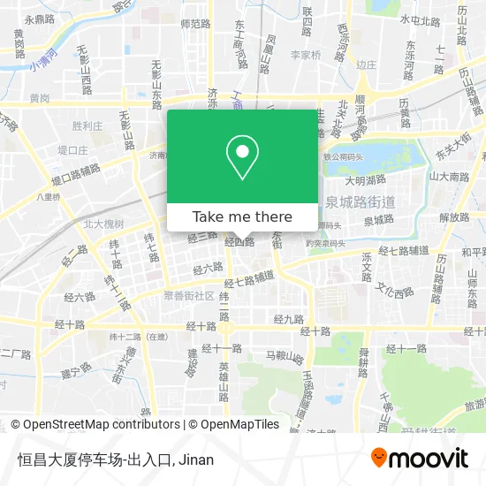 恒昌大厦停车场-出入口 map