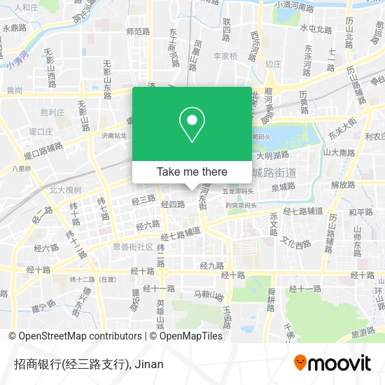 招商银行(经三路支行) map