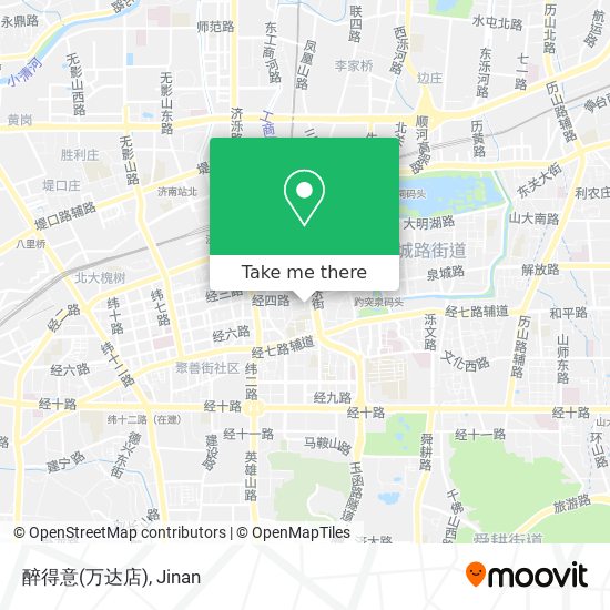 醉得意(万达店) map