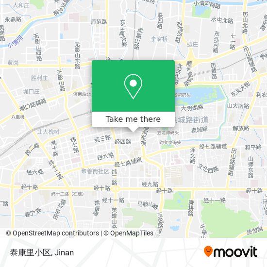 泰康里小区 map