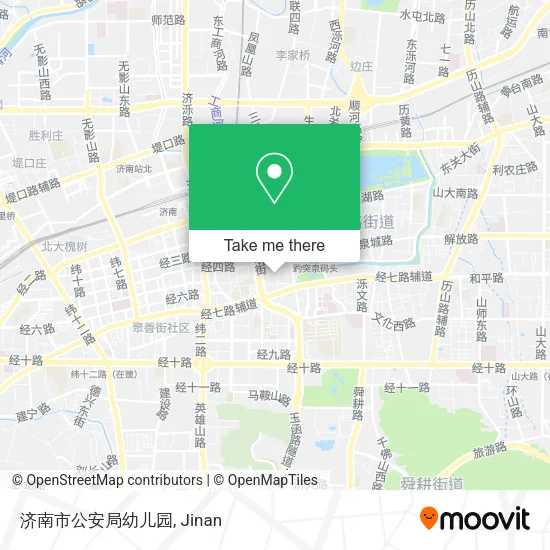 济南市公安局幼儿园 map