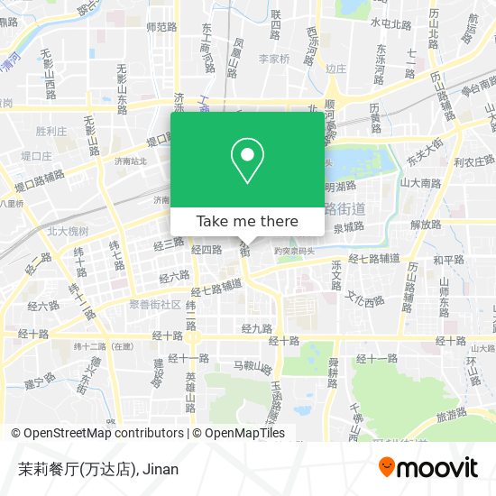 茉莉餐厅(万达店) map