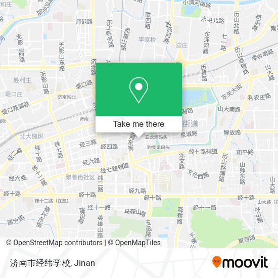 济南市经纬学校 map