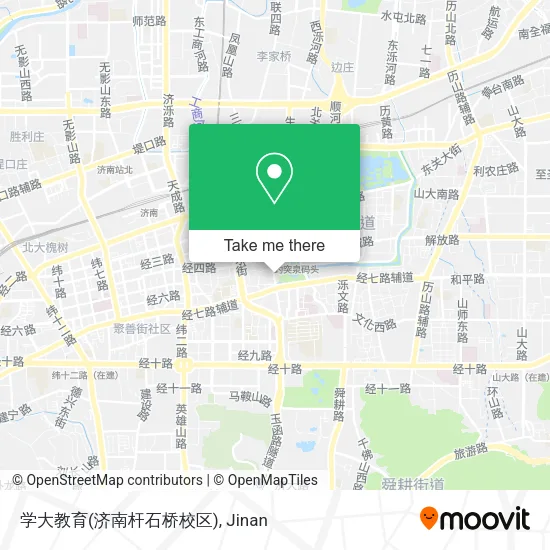 学大教育(济南杆石桥校区) map