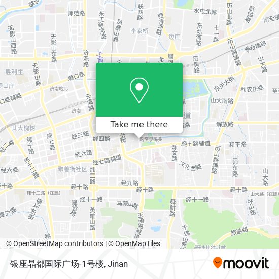 银座晶都国际广场-1号楼 map