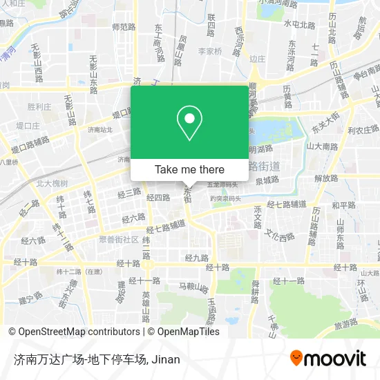 济南万达广场-地下停车场 map