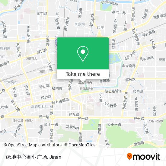 绿地中心商业广场 map