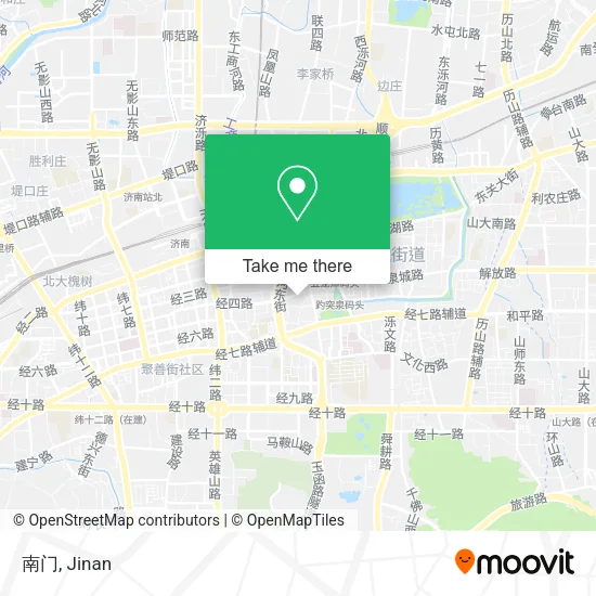 南门 map