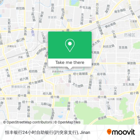 恒丰银行24小时自助银行(趵突泉支行) map