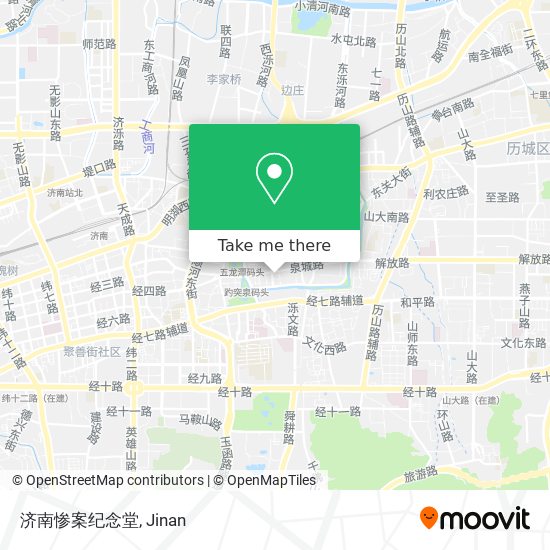 济南惨案纪念堂 map
