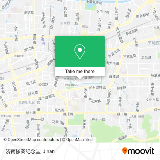 济南惨案纪念堂 map