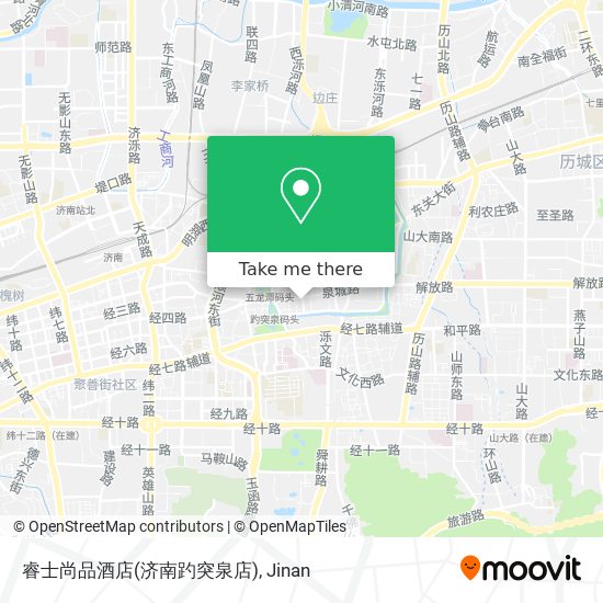 睿士尚品酒店(济南趵突泉店) map