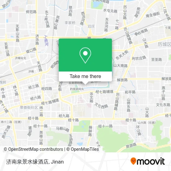 济南泉景水缘酒店 map