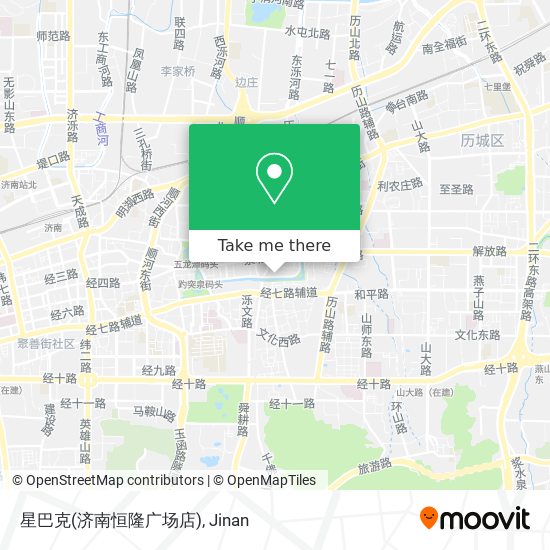 星巴克(济南恒隆广场店) map