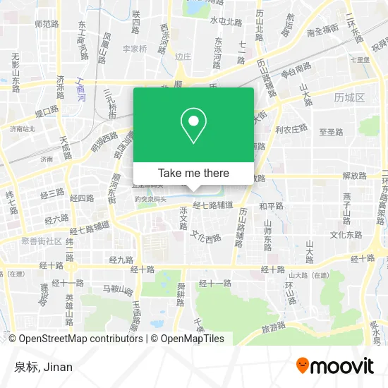 泉标 map