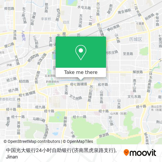 中国光大银行24小时自助银行(济南黑虎泉路支行) map