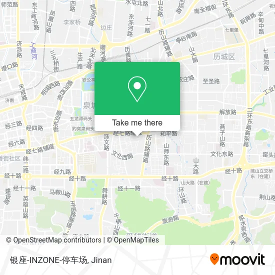 银座-INZONE-停车场 map