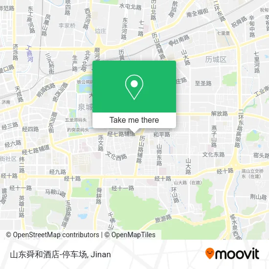 山东舜和酒店-停车场 map