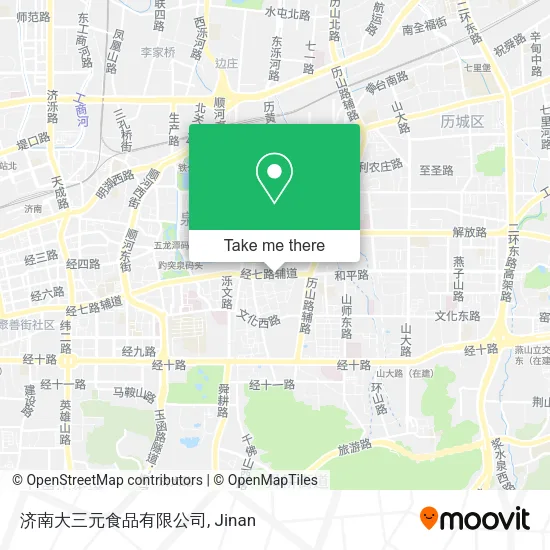 济南大三元食品有限公司 map