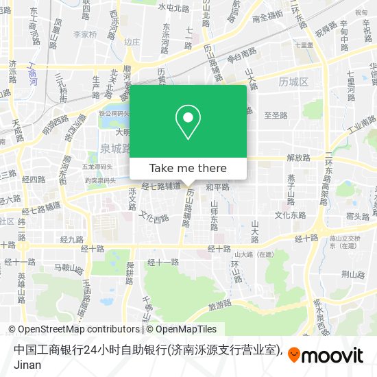 中国工商银行24小时自助银行(济南泺源支行营业室) map