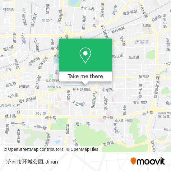济南市环城公园 map
