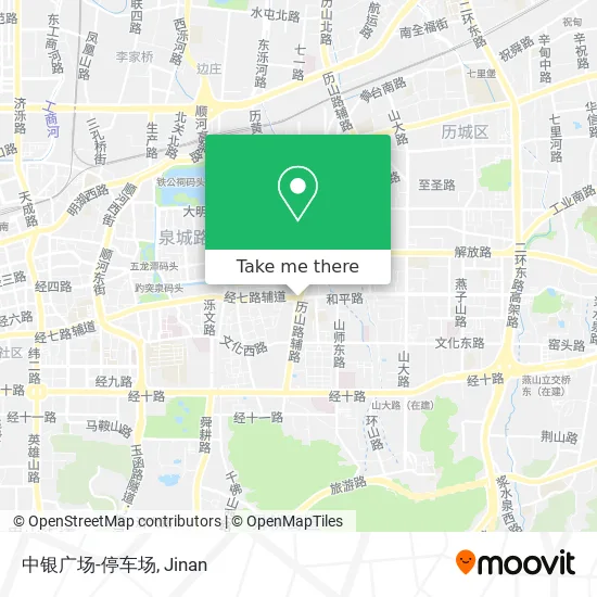 中银广场-停车场 map