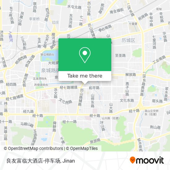 良友富临大酒店-停车场 map