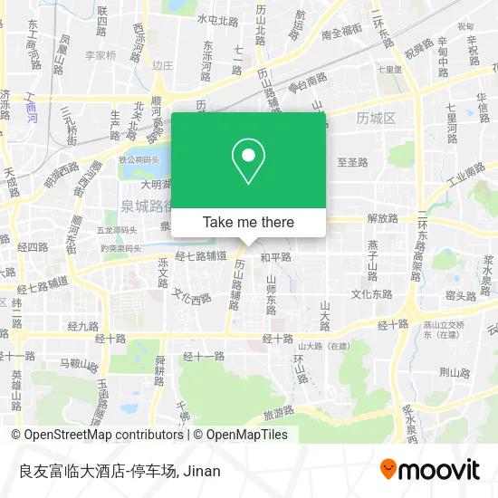 良友富临大酒店-停车场 map