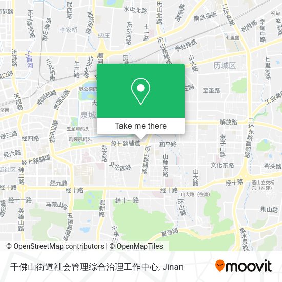 千佛山街道社会管理综合治理工作中心 map